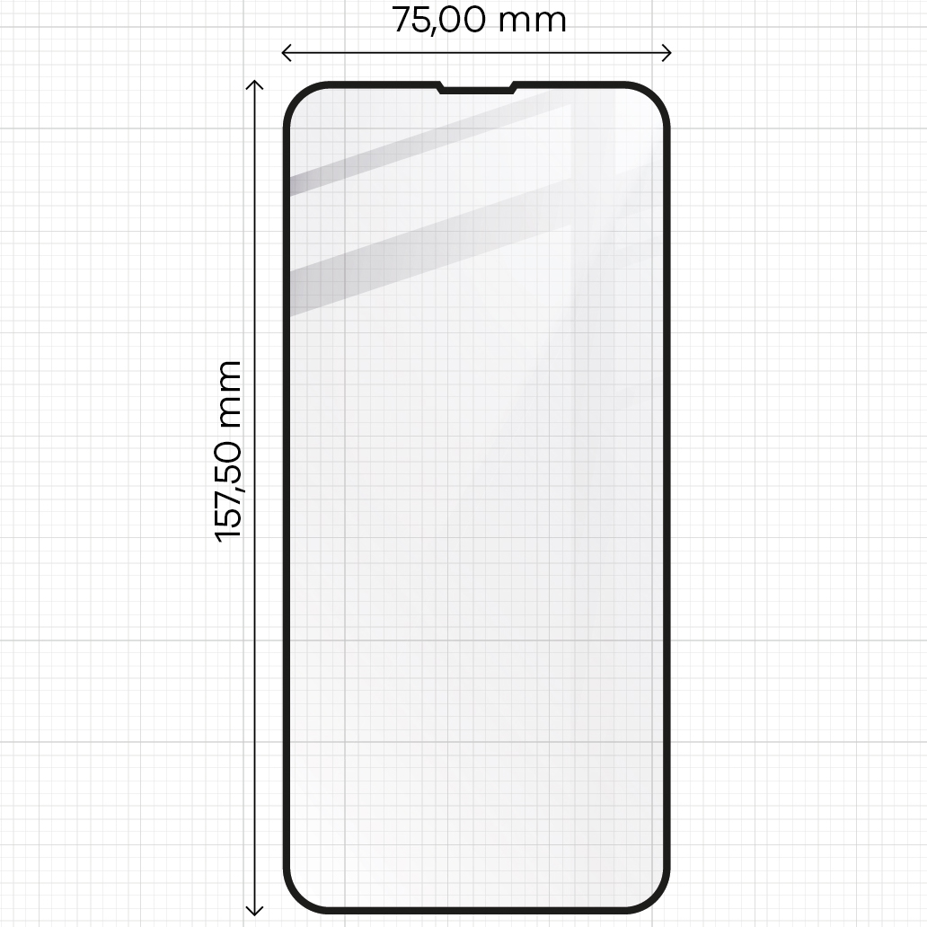 Szkło hartowane Bizon Glass Edge - 2 sztuki + ochrona obiektywu dla iPhone 13 Pro Max, czarne